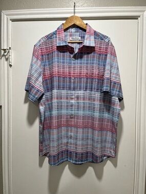 $125 Tommy Bahama Coast Jamboree Shirt Polyester Captain size Large